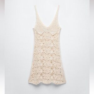 Zara Knit Coverup Dress